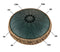 MEINL Sonic Energy Medium Octave Steel Tongue Drum, Dark Green, F