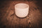 MEINL Sonic Energy White-Frosted Crystal Singing Bowl 8" - F4/Heart Chakra/432 Hz