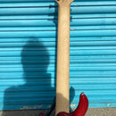 Cort Action VI Plus 6 String Electric Bass in Trans Red
