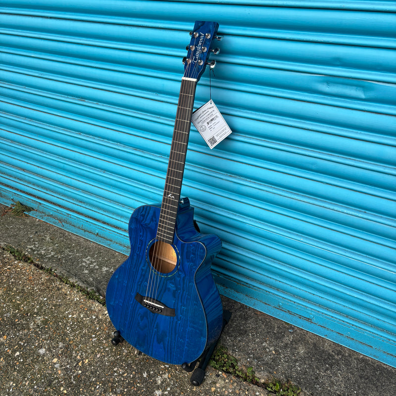 Tanglewood Azure TA4CE-BL Super-Folk Electro-Acoustic Guitar Blue