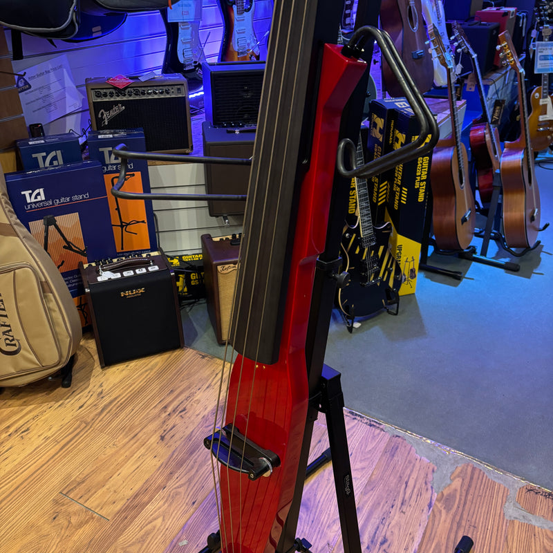 Stagg Electric Double Bass Transparent Red