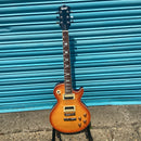 Gould Lexington Flame Amber Burst Electric Guitar (LP Style)