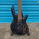 Cort B4 Element Bass Guitar in Transparent Black