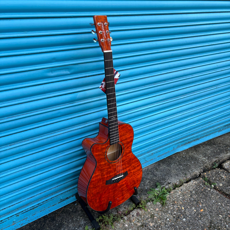 Tanglewood Azure TA4CEHN-LH Super-Folk Electro-Acoustic Guitar Honey (Left Hand)