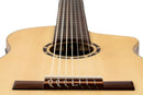 Ortega Family Series Pro Electro Classical Guitar 7 String - Solid Spruce / Sapele Natural + Padded Gig Bag
