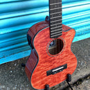 Tanglewood TWT26E Electro Acoustic Tenor Ukulele - Sunset Red (inc. Gig Bag)