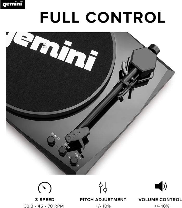 Gemini TT-900 Bluetooth Stereo Turntable System