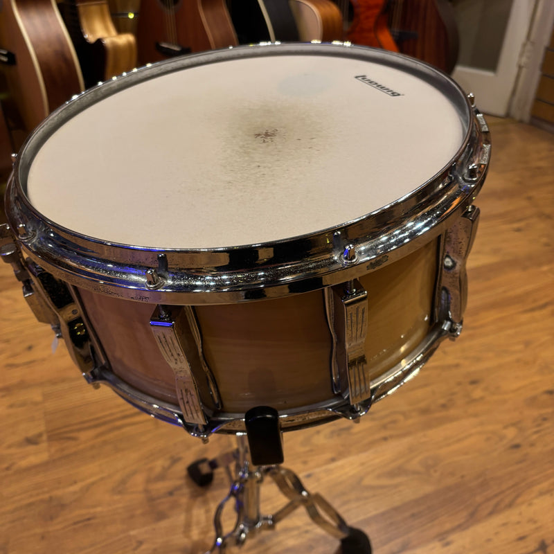 Pre-Loved Ludwig 14" x 6.5" Classic Maple Shell Snare Drum  (1980s)