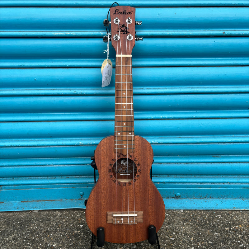 Laka VUS10EA Soprano Electro Ukulele (incl. Gigbag)