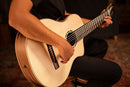 Ortega Family Series Pro Electro Classical Guitar 7 String - Solid Spruce / Sapele Natural + Padded Gig Bag