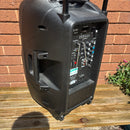 Pre Loved QTX PAL 12 Busker Amp with 2 Wireless Mics
