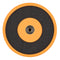 Meinl MMP4OR 4" Marshmallow Drum Practice Pad - Orange