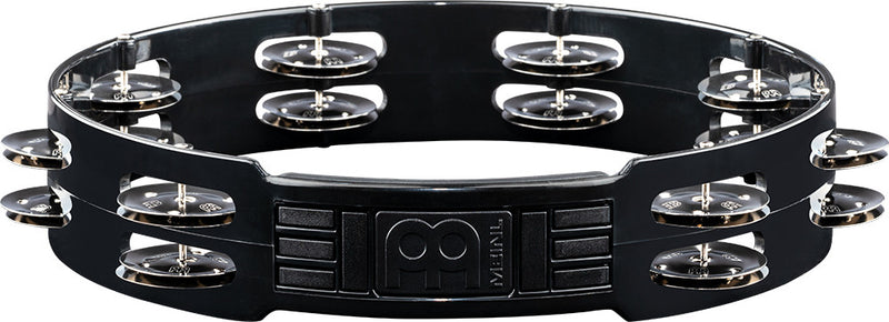 MEINL Percussion Headliner® Series Molded ABS Tambourine - 10" Black