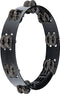 MEINL Percussion Headliner® Series Molded ABS Tambourine - 10" Black