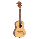 Ortega Bonfire Series Concert Ukulele in Spruce and Sapele Natural Finish RU5