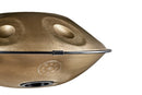 (Ex-Display) MEINL Sonic Energy Sensory Handpan Stainless Steel D Kurd 9 Notes 440 Hz - Vintage Gold