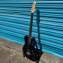 Aria Jet Baritone Electric Guitar Black