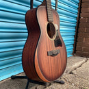 Adam Black O-2 Travel Guitar with Armrest Bevel - Vintage Satin Burst, Inc. Gig Bag