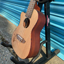 ORTEGA Bonfire Series Electro Concert Ukulele 4 String Lefty - Spruce/Sapele Natural