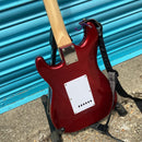 (Pre-Loved) Aria STG Mini - 3/4 Electric Guitar in Candy Apple Red With Strap