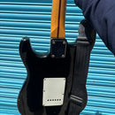 (Pre-Loved) Squier Stratocaster Electric Guitar in Black MIK (Made In Korea)