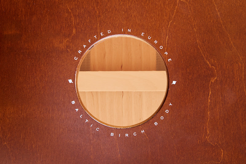 MEINL Percussion Snarecraft Series Snare Cajon 80 - Baltic Birch/Almond Birch