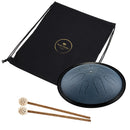 Meinl Sonic Energy 10" Compact Steel Tongue Drum, C Minor, 8 Notes, 432 Hz, Navy Blue