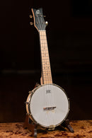 ORTEGA OUBJE90-MA Banjolele Series Concert Ukulele 4 String - Maple Natural + Bag