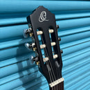 Ortega Family Series 3/4 Electro Classical Guitar  - Satin Black with Padded Gig Bag -