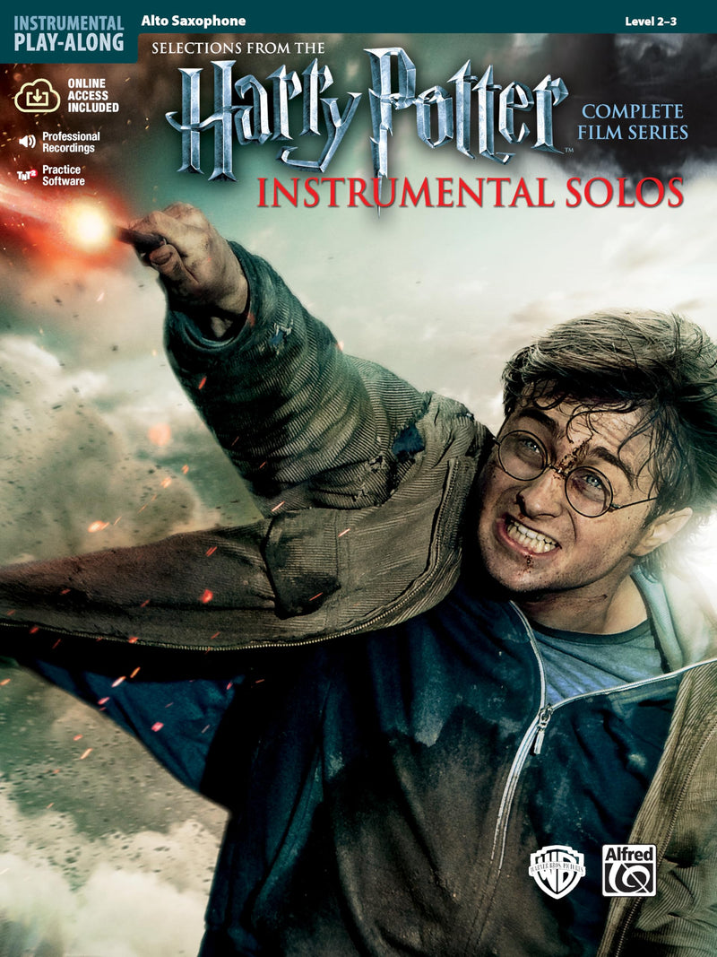 Harry Potter Instrumental Solos For Alto Saxophone Play-Along - Complete Film Series - With Audio Access