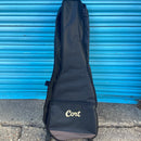 Cort Standard AD Mini Travel Acoustic Guitar in Open Pore Lavender with Gig Bag