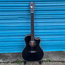 Cort Essence GA4 Special Black Top Semi Gloss Electro Acoustic Guitar