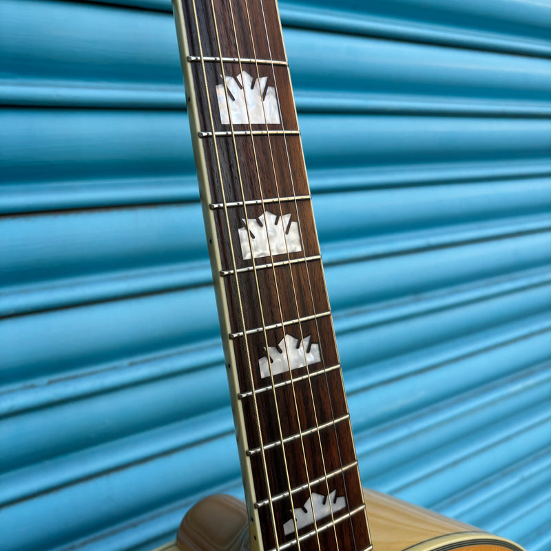 Pre-Loved Epiphone EJ-200 Natural Acoustic Guitar Inc Hardcase