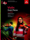 ABRSM Violin Exam Pieces From 2024 - Violin Part, Piano Accompaniment and Audio Downloads NEW!