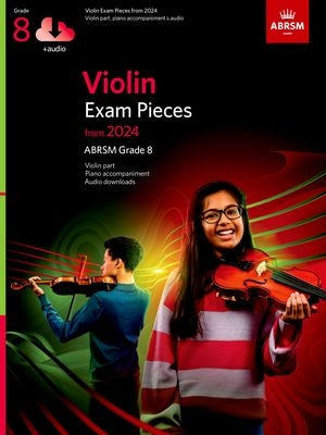 ABRSM Violin Exam Pieces From 2024 - Violin Part and Piano Accompaniment NEW!