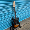 (Pre-Loved) Squier Affinity Strat Style Guitar in Sunburst w/Black Pickguard
