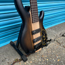 Cort C5 Plus 5 String Bass Guitar OVMH - Antique Brown Burst