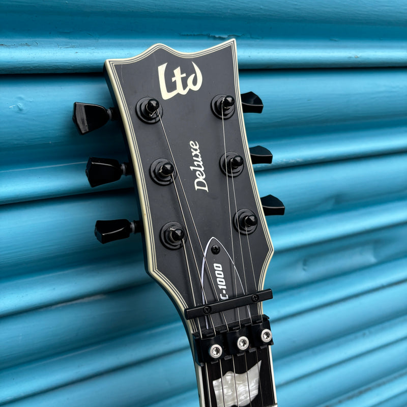 Pre-Loved ESP LTD ES-1000 Floyd Rose Satin Black Finish
