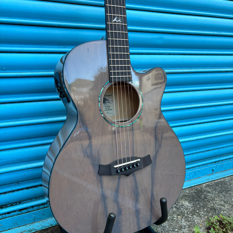 Tanglewood Azure TA4CEGY Super-Folk Electro-Acoustic Guitar Grey