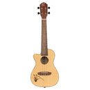 ORTEGA Bonfire Series Electro Concert Ukulele 4 String Lefty - Spruce/Sapele Natural