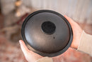 MEINL Sonic Energy Small Steel Tongue Drum 7" - F Minor/8 Notes/440 Hz - Black