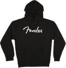 Fender Spaghetti Logo Hoodie Large Size - Black