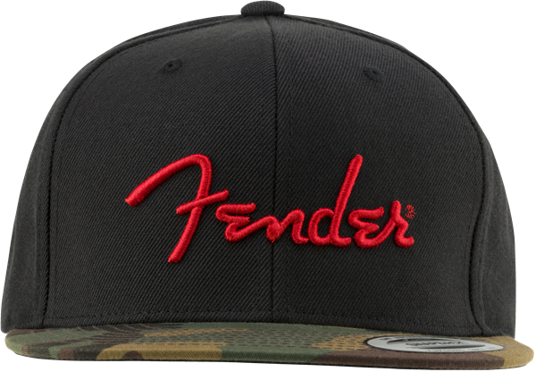 Fender Camo Flatbill Hat