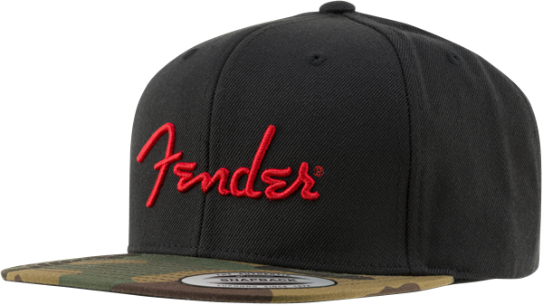 Fender Camo Flatbill Hat