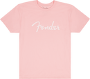 Fender Spaghetti Logo Tee - Shell Pink