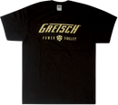 Gretsch Power & Fidelity Logo T-shirt