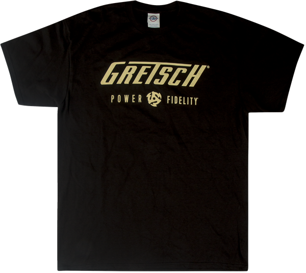Gretsch Power & Fidelity Logo T-shirt