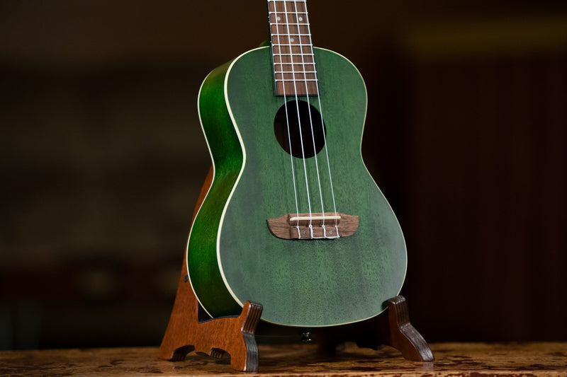 Ortega Earth Series Concert Ukulele Forest Green RUFOREST