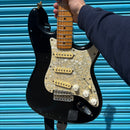 (Pre-Loved) Squier Stratocaster Electric Guitar in Black MIK (Made In Korea)