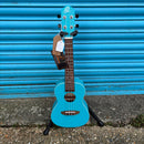 Ortega Earth Series Concert Ukulele Lagoon Blue RULAGOON